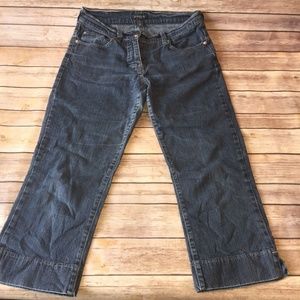 Oviesse Women's Cropped Capri Jeans Bermudas Sz 28